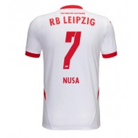 Muški Nogometni Dres RB Leipzig Antonio Nusa #7 Domaci 2024-25 Kratak Rukav